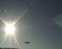 The helicopter could take 2400kg on 850m above sea level. The dish was 2370kg!