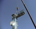 Al hydraulic components are on this plattform.