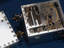 The silver plated body with ceramic printed board