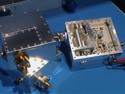The silver plated body with ceramic printed board