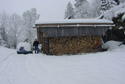 we got snow -