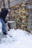 shoveling