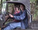 Field Day offers more than CW... Oliver explores the forest with his favourite car!